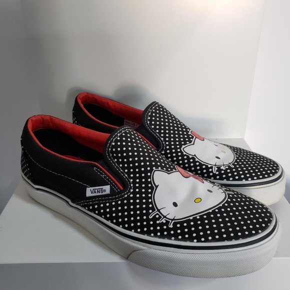 SOLD - Vans x Hello Kitty Classic Slip-On Shoes - Picture 2 of 6